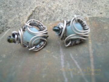 Silverfilled met Toermalijn en Amazoniet