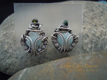 Silverfilled met Toermalijn en Amazoniet